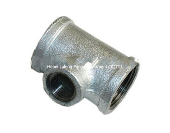 Electric galvanized cast iron pipe fitting tee with competitive price